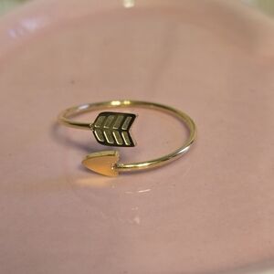 Delicate gold Cylia Ring by Plunder